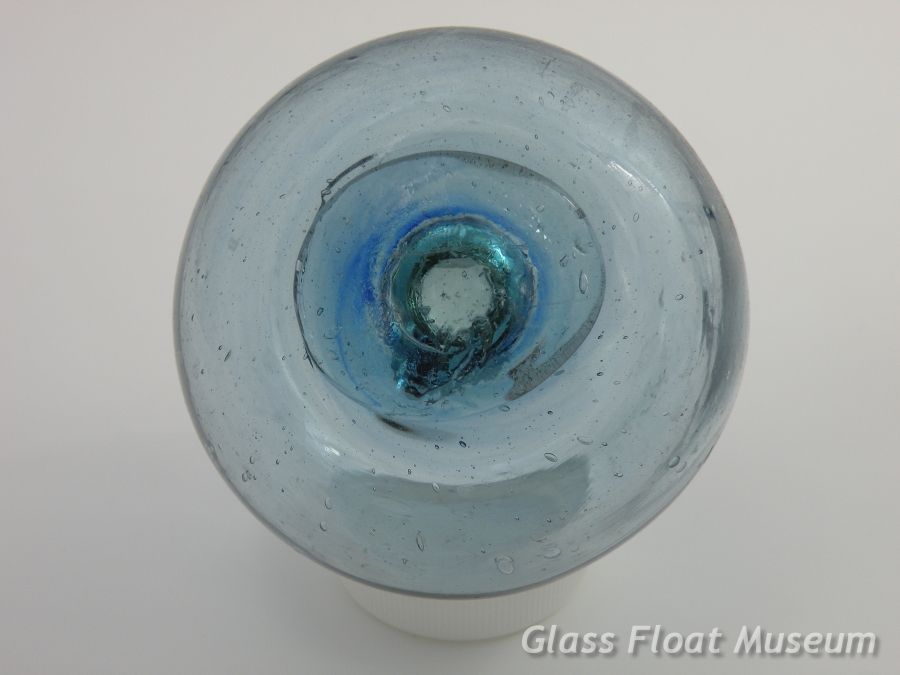 Blue Swirls, WP #81, 3 1/4 Inch