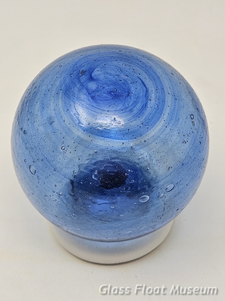 Blue Swirls, 3 Inch