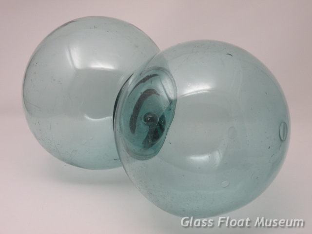 Seamless Binary, 15 Inch Long, Two 8 Inch Glass Balls